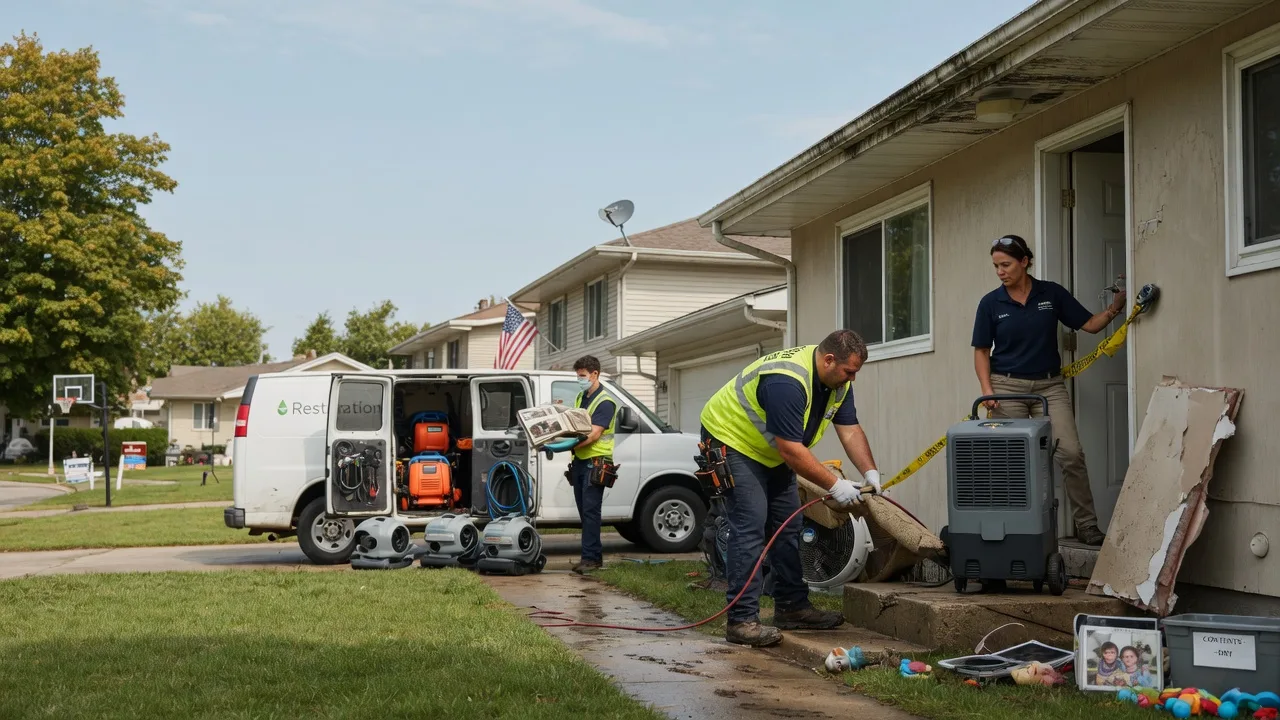 Water Damage Restoration in Fairfax, MN near me